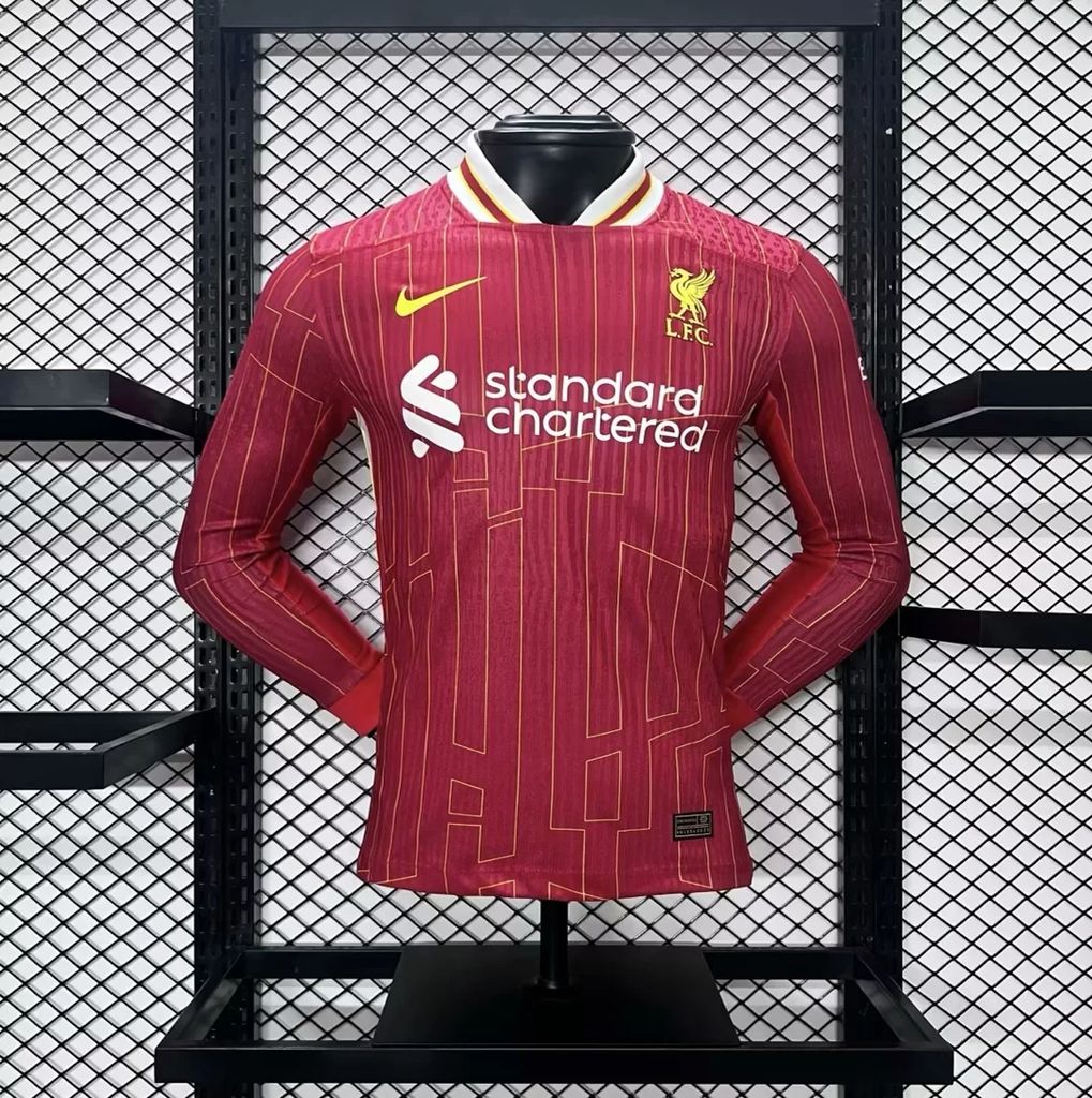 L18 LIVERPOOL I 24/25 HOMBRE (VERSIÓN JUGADOR) MANGA LARGA - Imagen 1